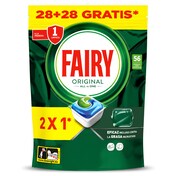 Lavavajillas máquina todo en uno Fairy bolsa 56 unidades