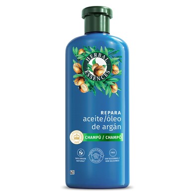 Champú repara con aceite de argán Herbal Essences botella 350 ml-0 Champú repara con aceite de argán Herbal Essences botella 350 ml-0