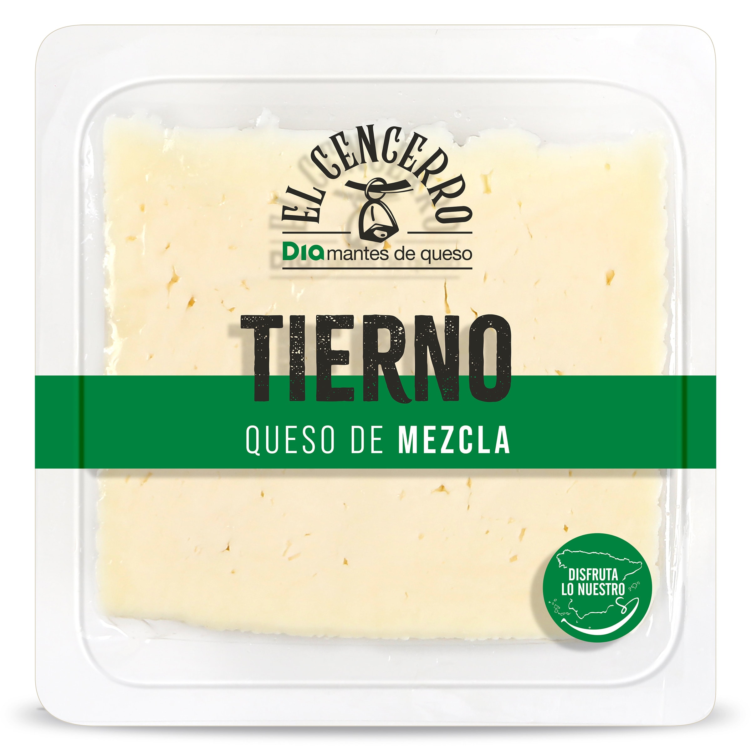 Queso tierno mezcla Dia El Cencerro 250 g