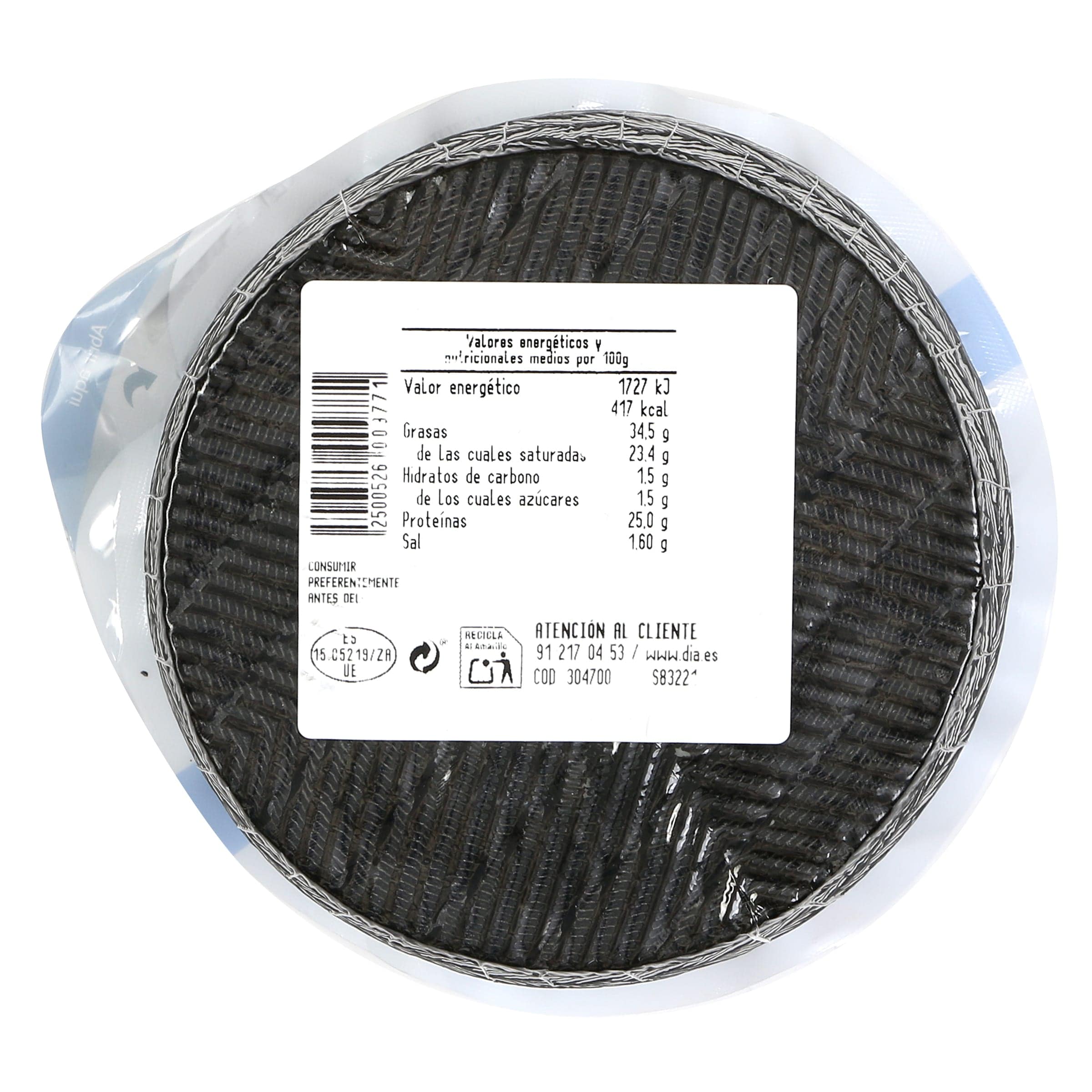 Queso semicurado Dia El Cencerro 1 Kg aprox.