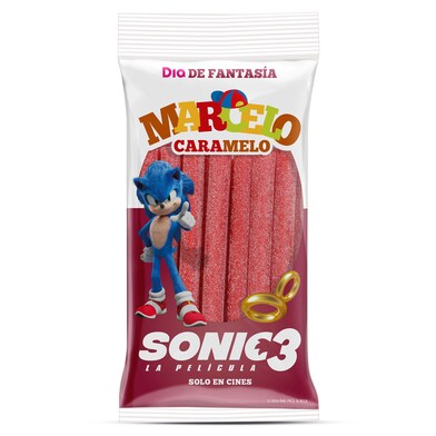 Regaliz rojo relleno pica Sonic Marcelo Caramelo de Dia bolsa 225 g-0 Regaliz rojo relleno pica Sonic Marcelo Caramelo de Dia bolsa 225 g-0