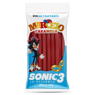 Regaliz rojo torcido Sonic Marcelo Caramelo de Dia bolsa 225 g-0 Regaliz rojo torcido Sonic Marcelo Caramelo de Dia bolsa 225 g-0