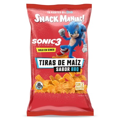 Tiras de maíz Sonic Snack Maniac de Dia bolsa 150 g-0 Tiras de maíz Sonic Snack Maniac de Dia bolsa 150 g-0