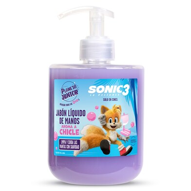 Jabón de manos líquido infantil Sonic Planeta Junior de Dia bote 500 ml-0 Jabón de manos líquido infantil Sonic Planeta Junior de Dia bote 500 ml-0