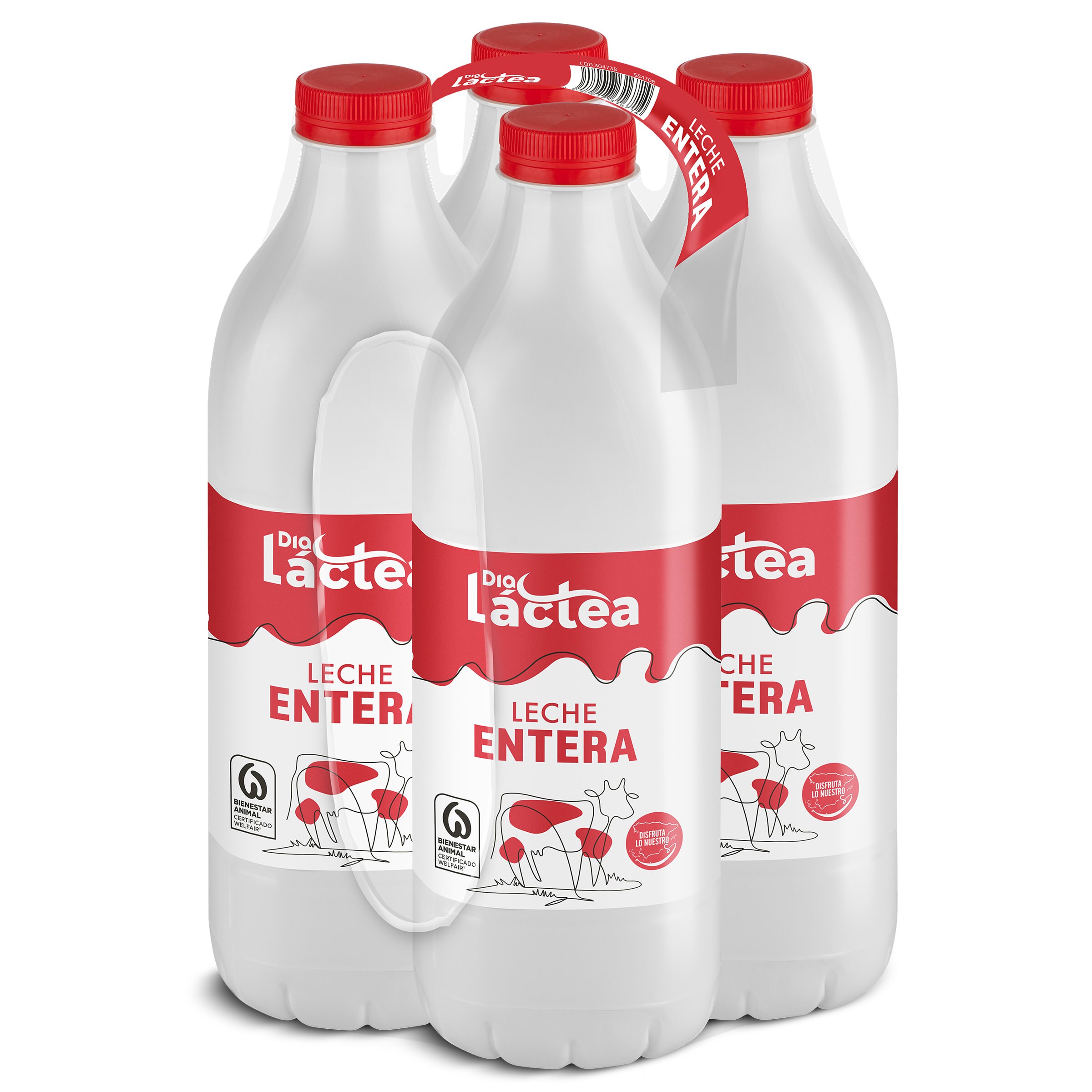 Leche entera Dia Láctea pack 6 x 1 L
