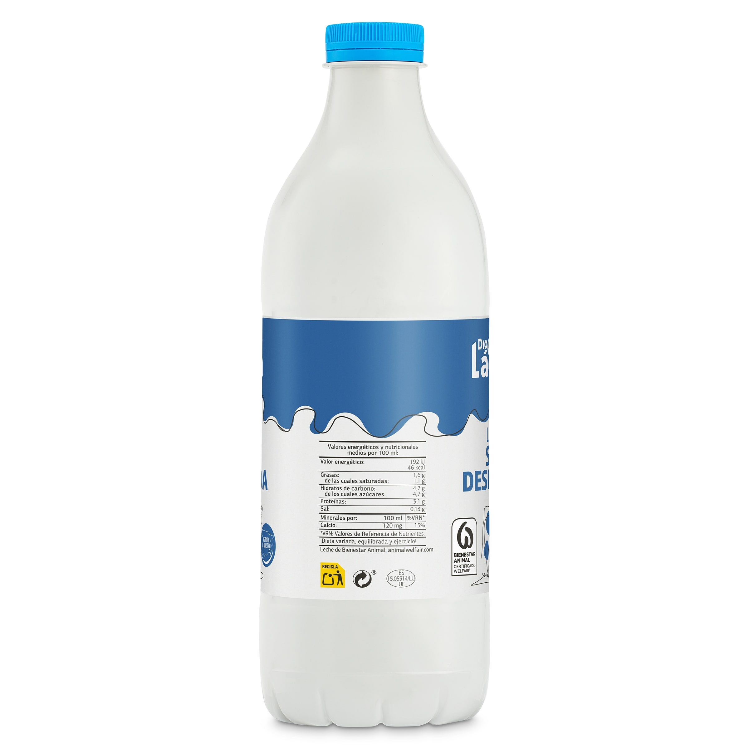 Leche semidesnatada Dia Láctea pack 6 x 1.5 L