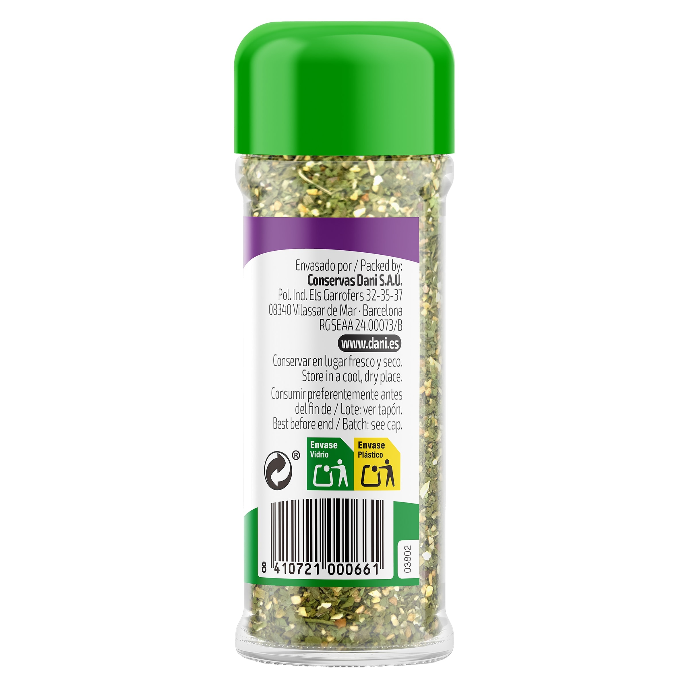 Ajo y perejil Dani 25 g