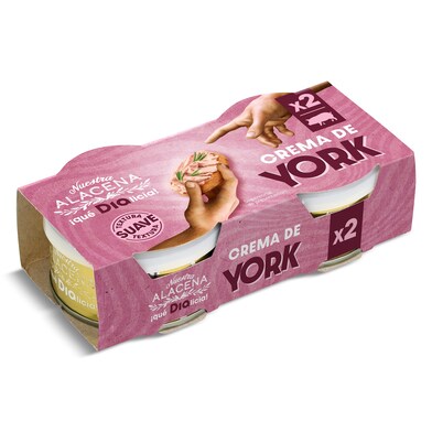 Crema de fiambre de york Nuestra Alacena de Dia pack 2 x 78 g-0