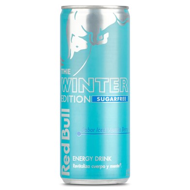 Bebida energética sabor vainilla helada y bayas sugar free Red bull lata 250 ml-0 Bebida energética sabor vainilla helada y bayas sugar free Red bull lata 250 ml-0