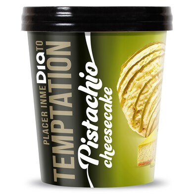 Helado pistacho cheesecake Temptation de Dia tarrina 350 g-1