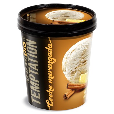 Helado leche merengada Temptation de Dia tarrina 350 g-0