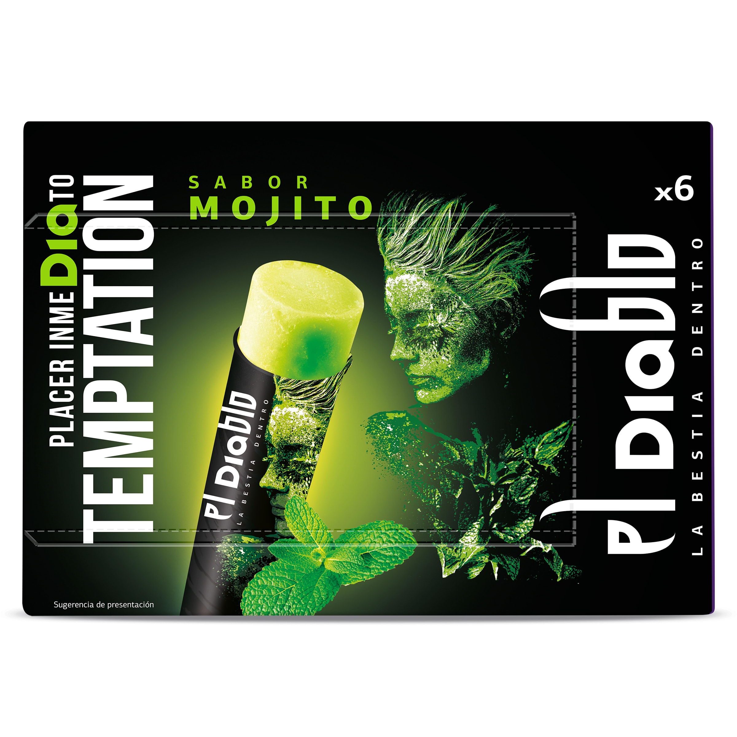 Polos sabor mojito Dia Temptation 6 x 112 g