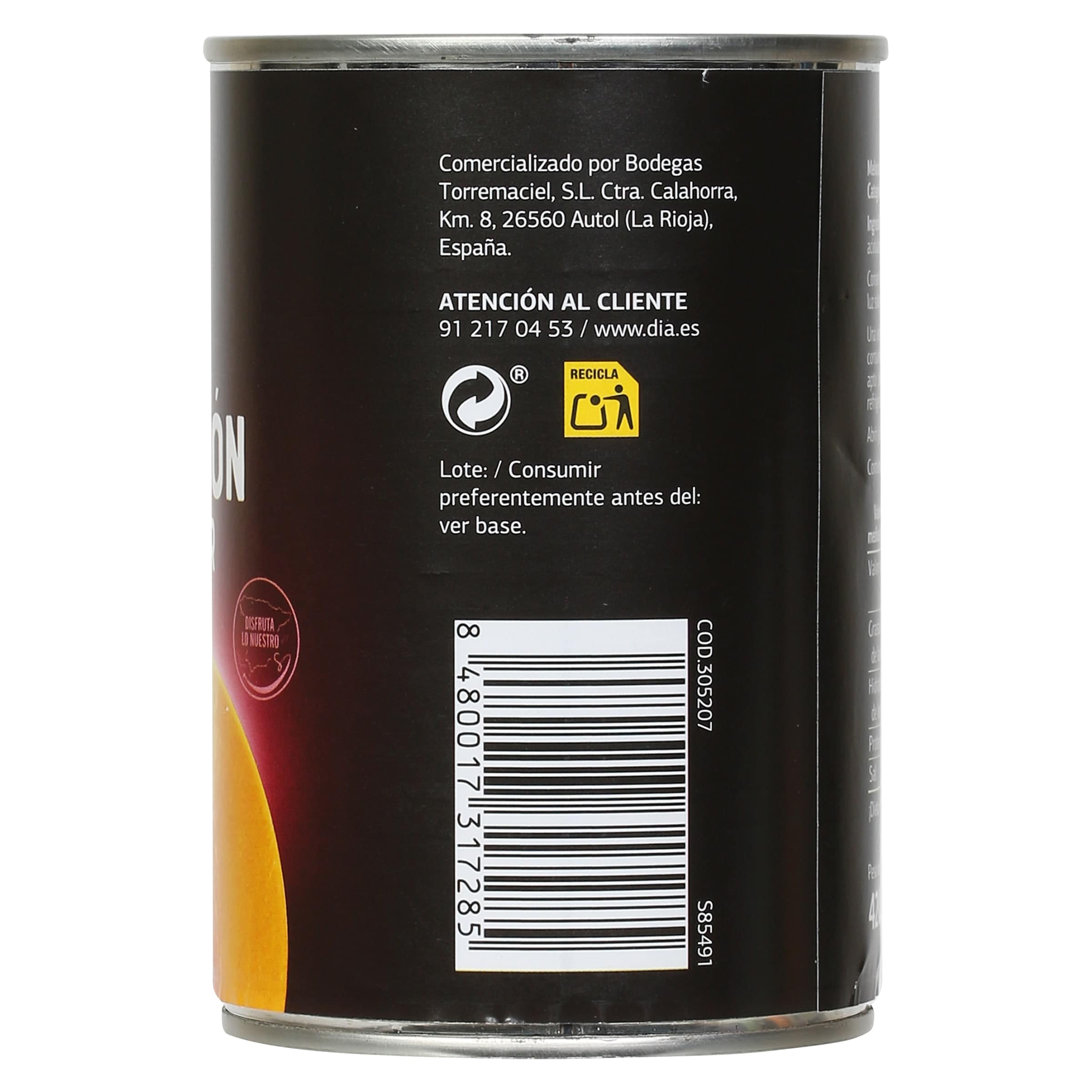 Melocotón en almíbar Dia Fruticampo 240 g