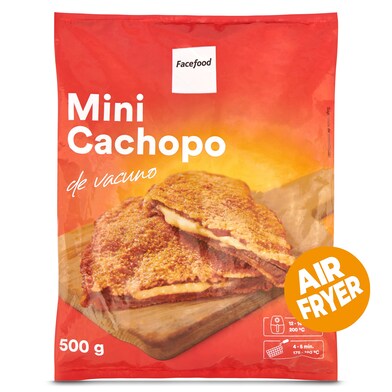 Mini cachopo de vacuno Facefood bolsa 500 g-0 Mini cachopo de vacuno Facefood bolsa 500 g-0