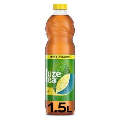 Refresco de té limón sabor original Fuze tea botella 1.5 l-0 Refresco de té limón sabor original Fuze tea botella 1.5 l-0