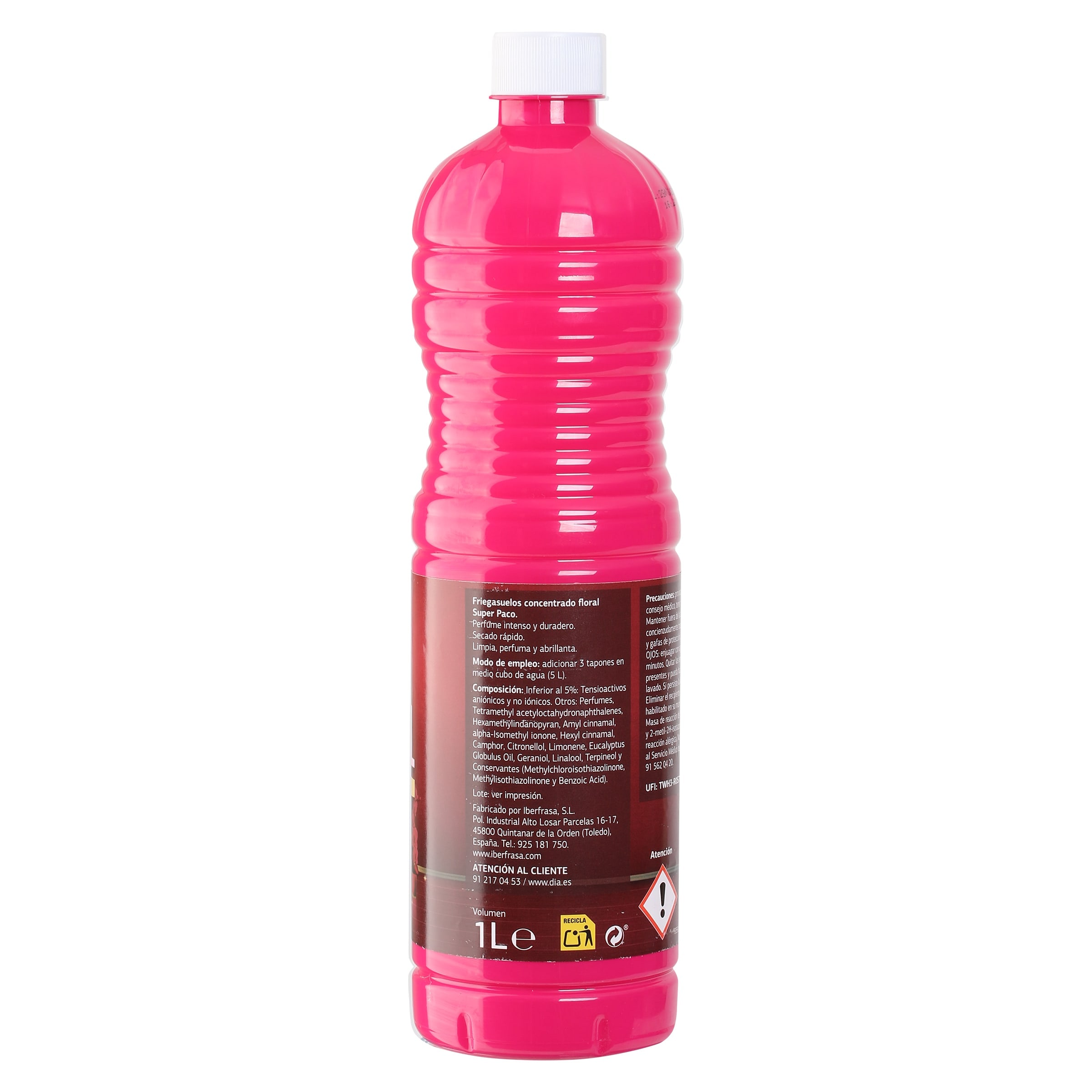 Friegasuelos concentrado floral Dia Super Paco 1 L