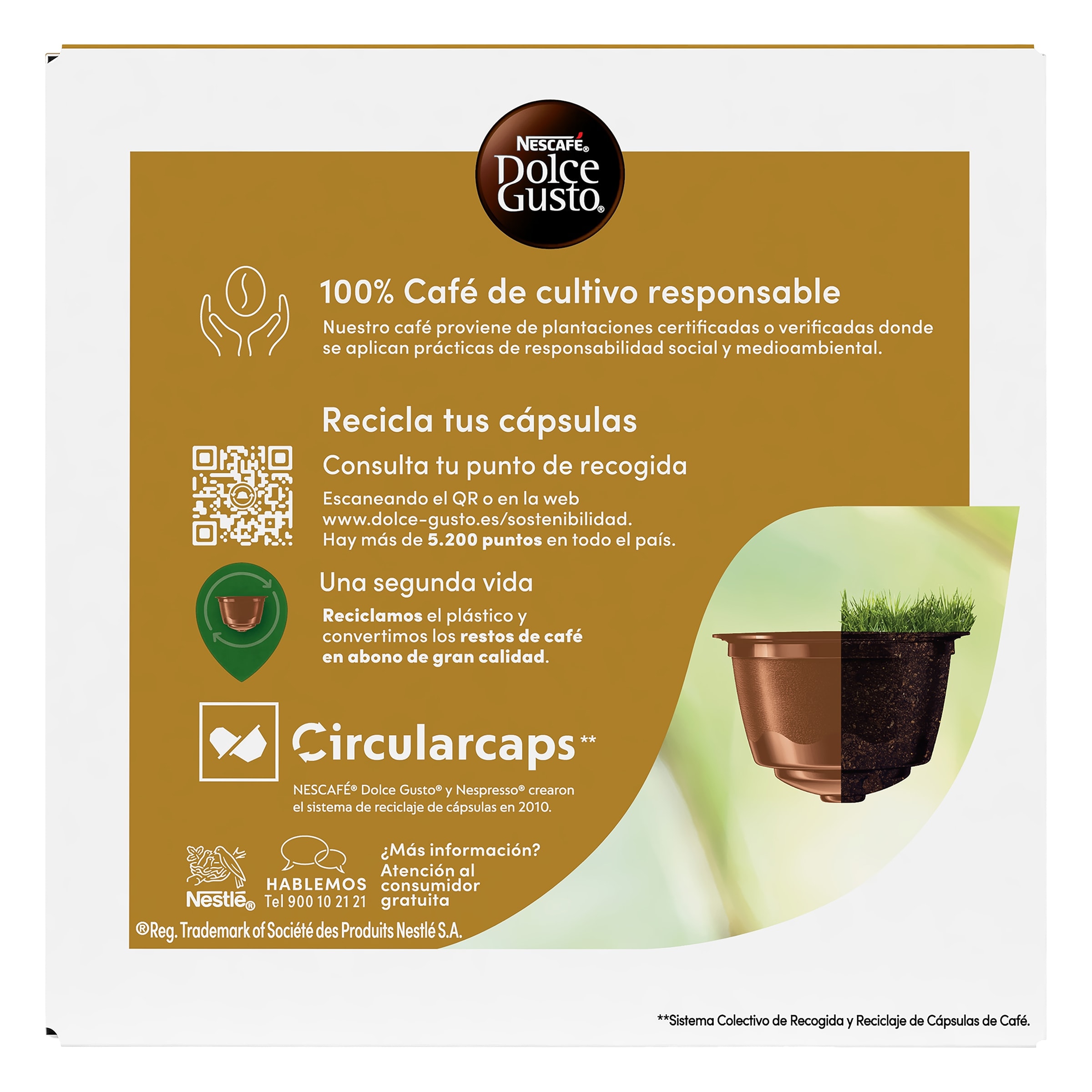 Cápsulas de café espresso Milano Dolce Gusto 14 unidades