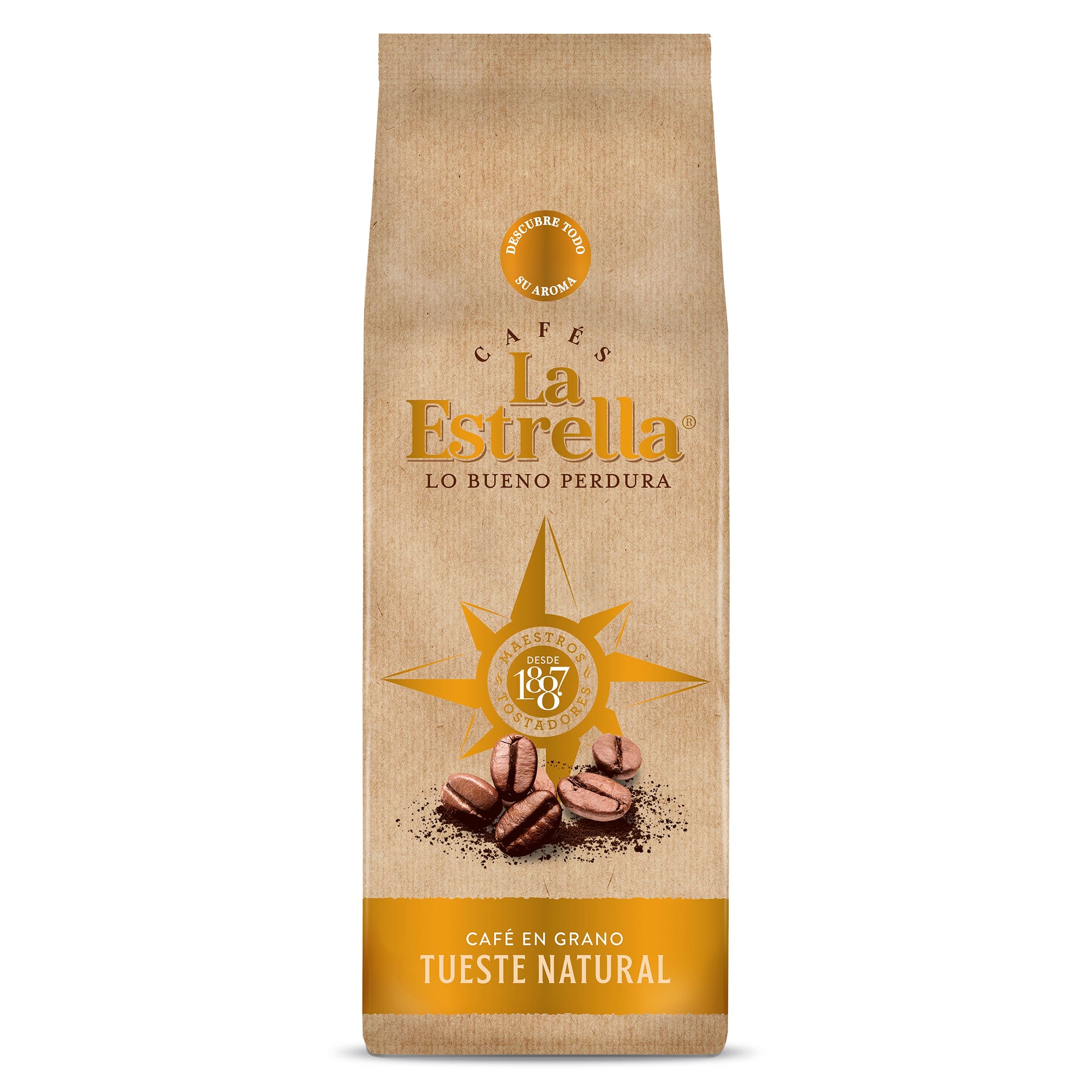 Café en grano natural La Estrella 500 g