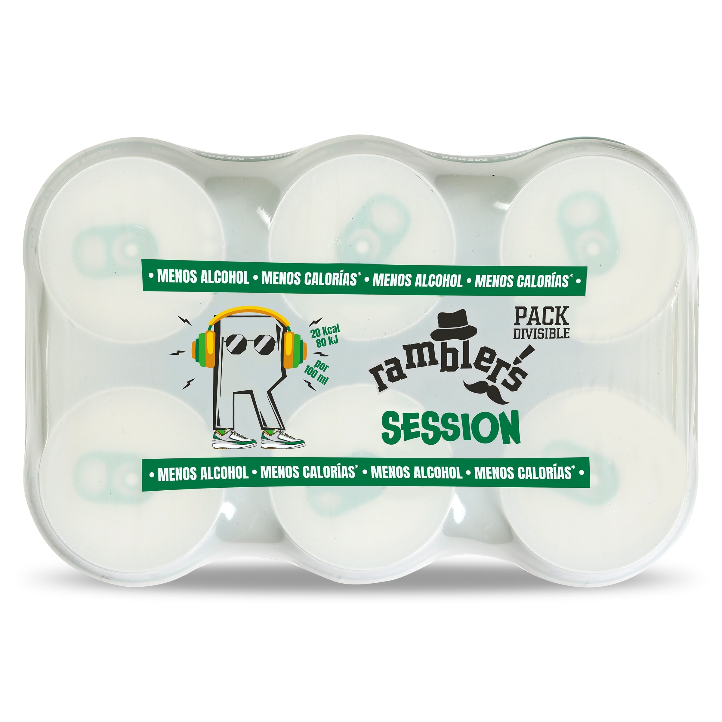 Cerveza baja en calorías Dia Ramblers pack 6 x 33 cl