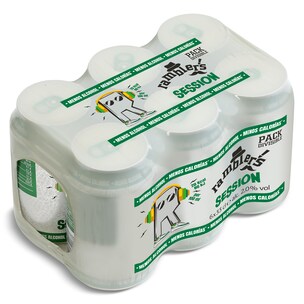 Cerveza baja en calorías Dia Ramblers pack 6 x 33 cl