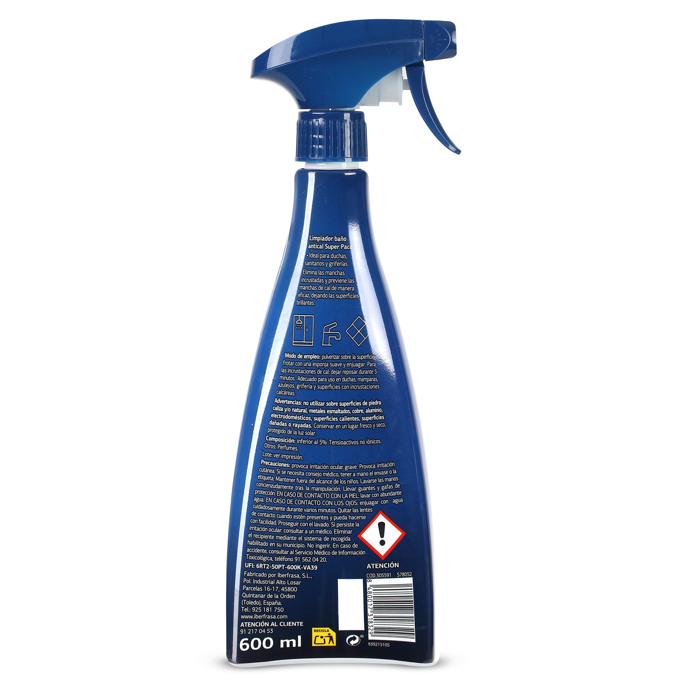 Limpiador baño antical Dia Super Paco 600 ml