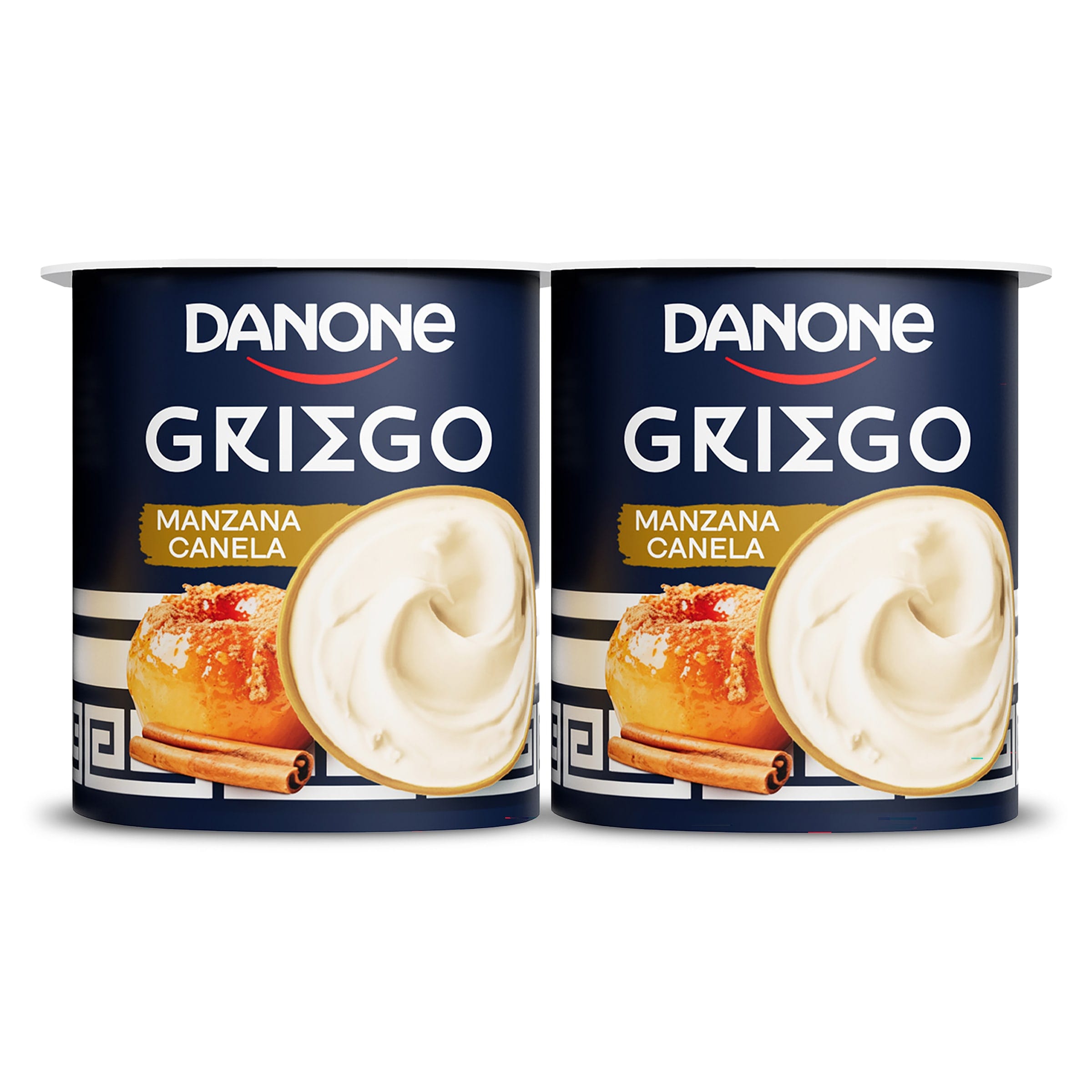 Yogur griego sabor manzana y canela 4 x 120 g
