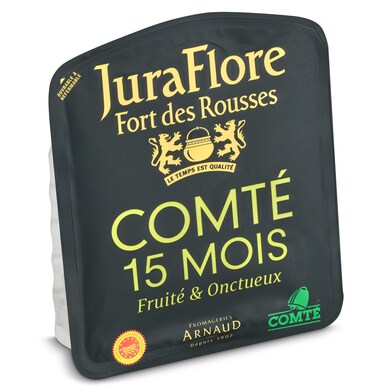 Queso D.O.P. Comté 15 meses de curación Juraflore sobre 200 g-0 Queso D.O.P. Comté 15 meses de curación Juraflore sobre 200 g-0