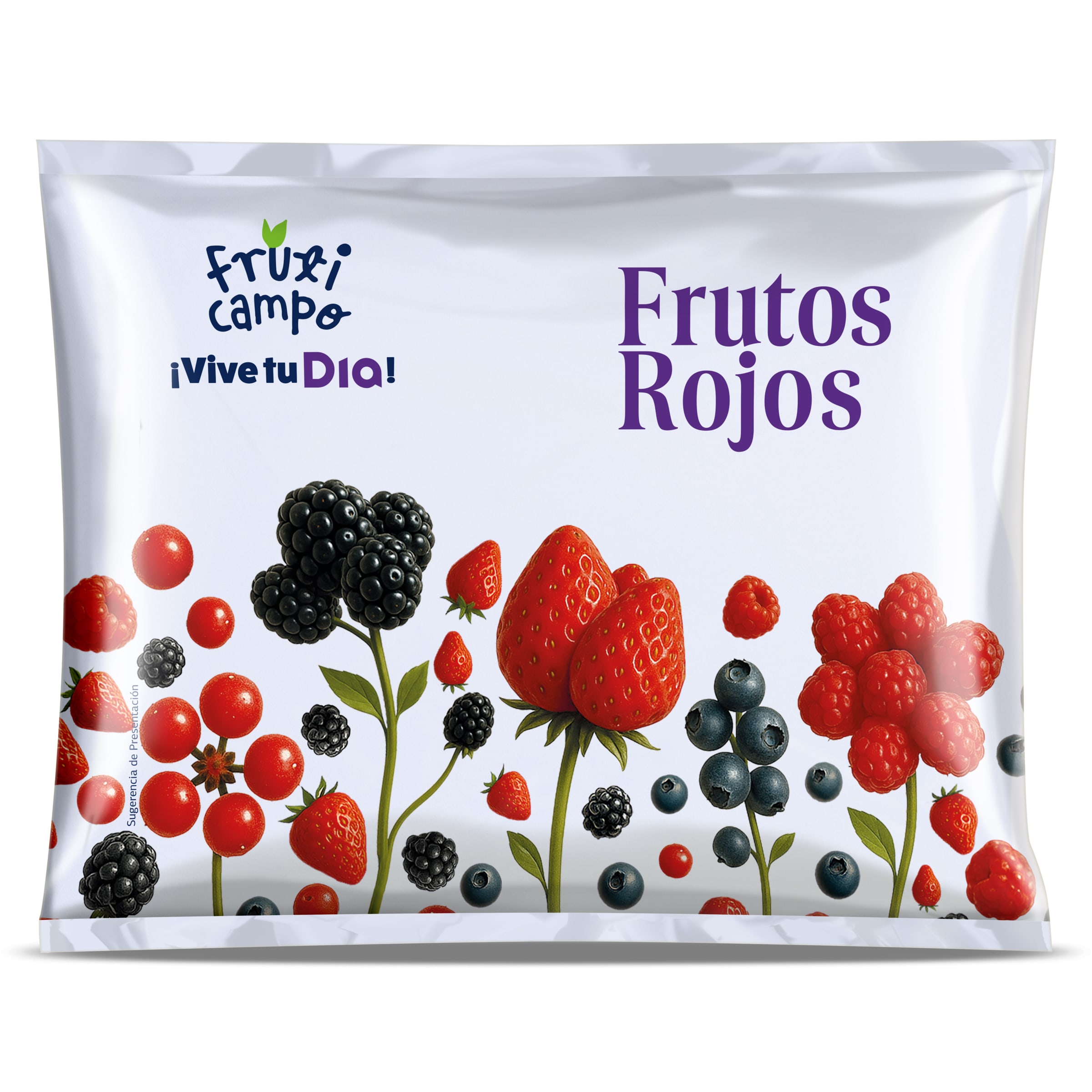 Frutos rojos congelados Fruticampo de Dia bolsa 300 g