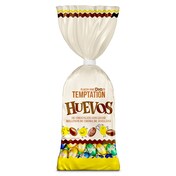 Huevos de chocolate con leche rellenos Temptation de Dia bolsa 180 g