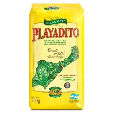Yerba mate Playadito paquete 250 g-1 Yerba mate Playadito paquete 250 g-1