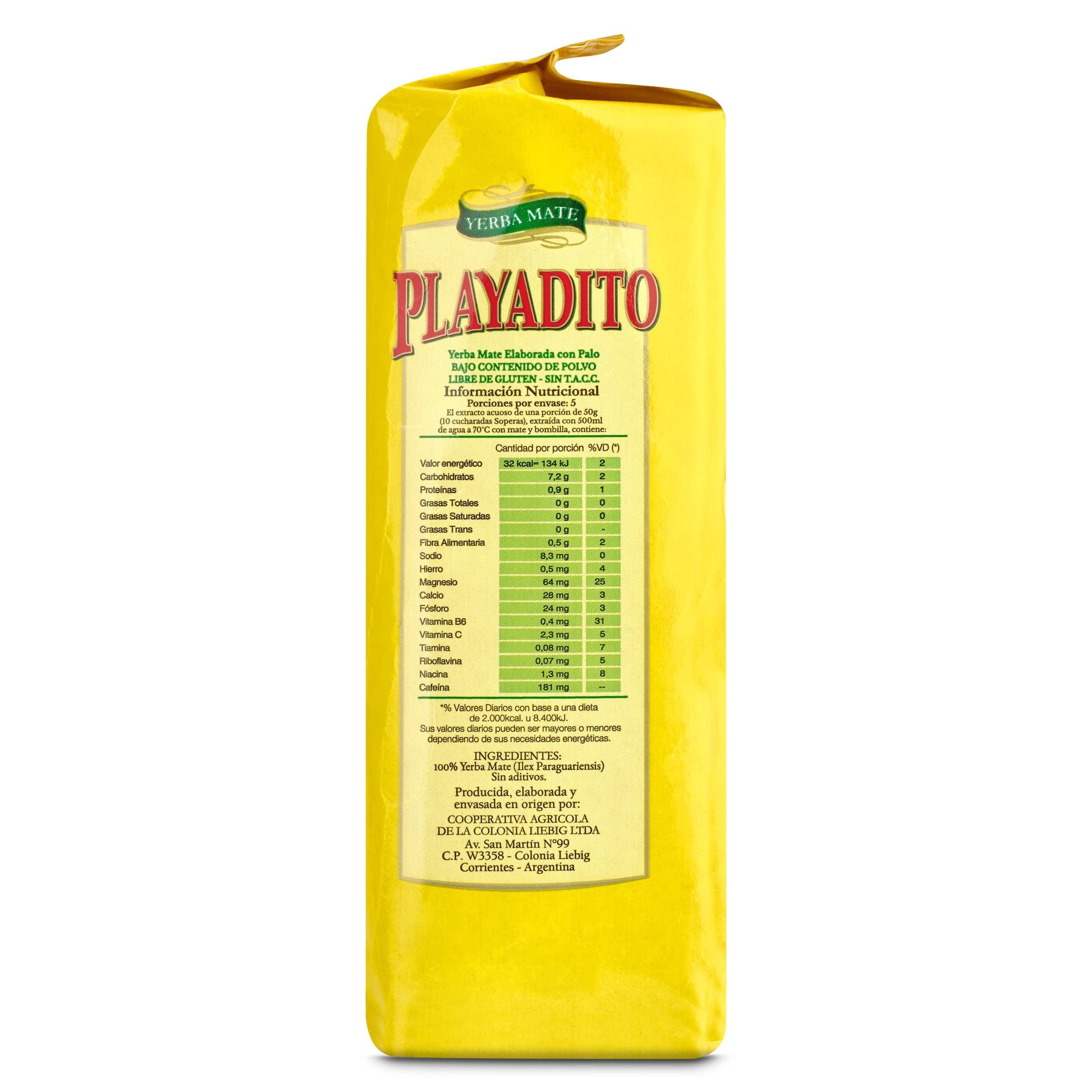 Yerba mate Playadito 250 g