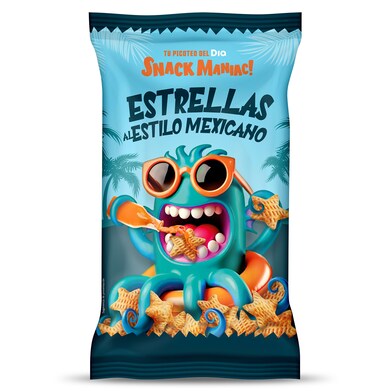 Estrellas al estilo mexicano Snack Maniac de Dia bolsa 100 g-0 Estrellas al estilo mexicano Snack Maniac de Dia bolsa 100 g-0