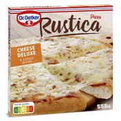 Pizza rustica cuatro quesos Dr. Oetker caja 555 g