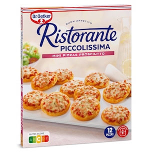 mini pizzas de jamon y queso ristorante 288 g