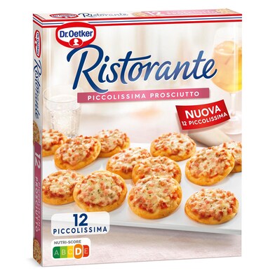 Mini pizzas piccolissima prosciutto Dr. Oetker Ristorante caja 288 g-0 Mini pizzas piccolissima prosciutto Dr. Oetker Ristorante caja 288 g-0
