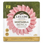 Mortadela ibérica Legado Ibérico bandeja 150 g