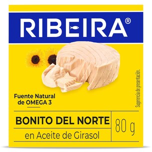 Bonito del Norte en aceite de girasol Ribeira 60 g