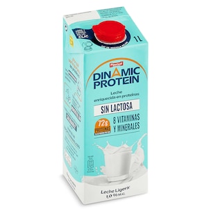 leche desnatada sin lactosa dinamic protein 1 l