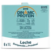 Leche desnatada sin lactosa dinamic protein Pascual pack 6 x 1 l
