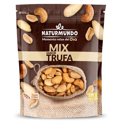Mix de frutos secos sabor trufa Naturmundo de Dia bolsa 185 g-0 Mix de frutos secos sabor trufa Naturmundo de Dia bolsa 185 g-0