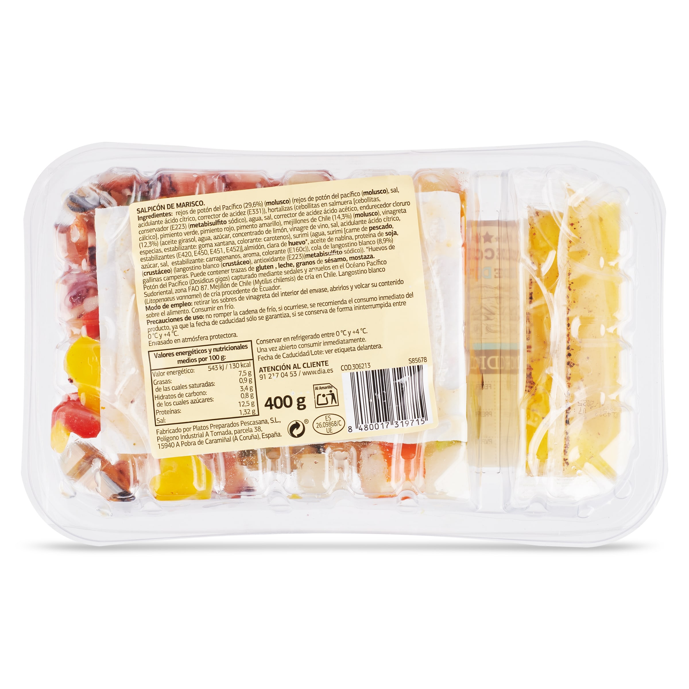 Salpicón de marisco Selección de Dia 400 g