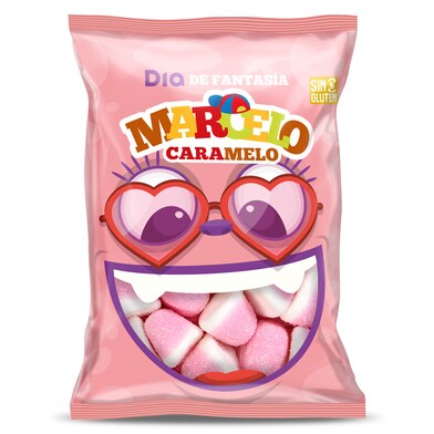 Golosinas besitos de fresa Marcelo Caramelo de Dia bolsa 100 g-0 Golosinas besitos de fresa Marcelo Caramelo de Dia bolsa 100 g-0