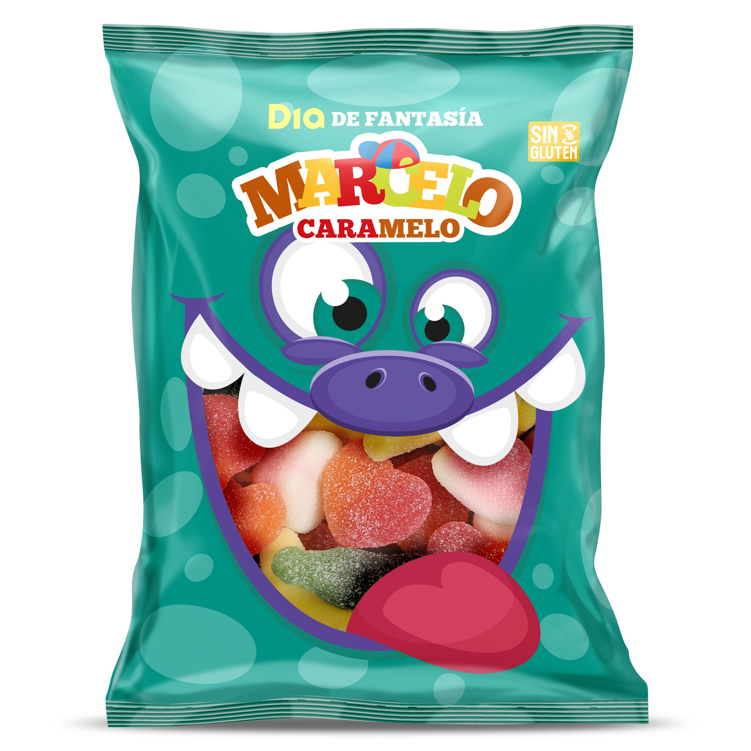 Imagen de Golosinas surtidas mix azúcar Marcelo Caramelo de Dia bolsa 200 g