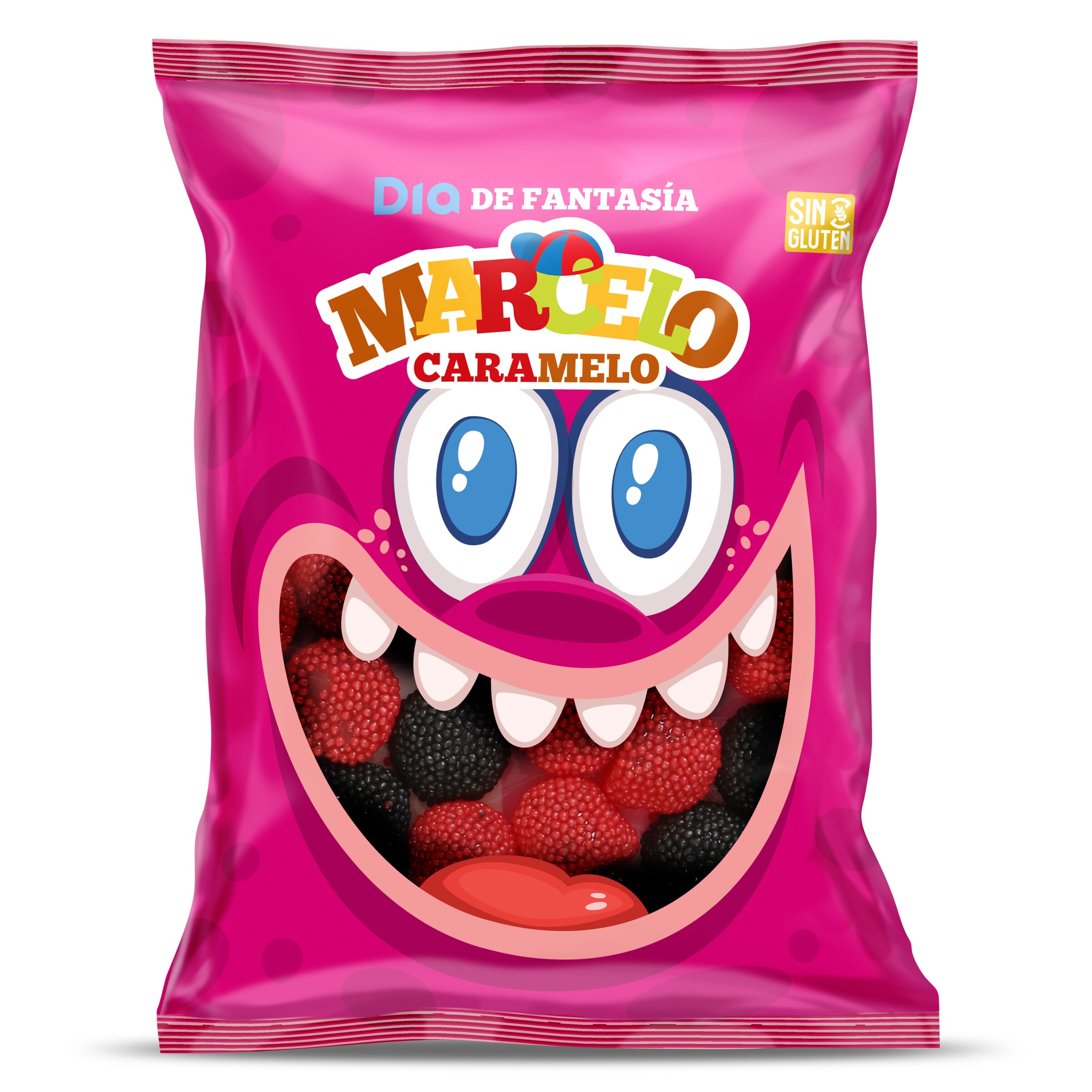 Golosinas moras Marcelo Caramelo de Dia bolsa 200 g