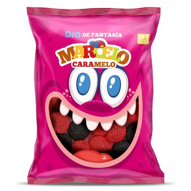 Golosinas moras Marcelo Caramelo de Dia bolsa 200 g-0