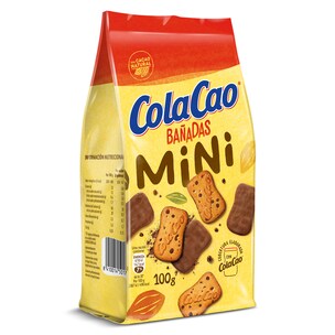 mini galletas banadas con chocolate 100 g