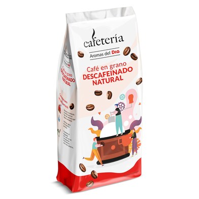 Café en grano descafeinado natural Dia Cafetería bolsa 500 g-0 Café en grano descafeinado natural Dia Cafetería bolsa 500 g-0