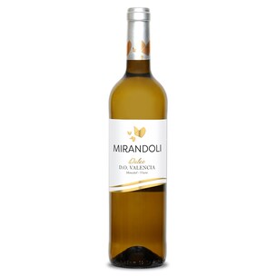 Vino blanco dulce D.O. Valencia Mirandoli 75 cl