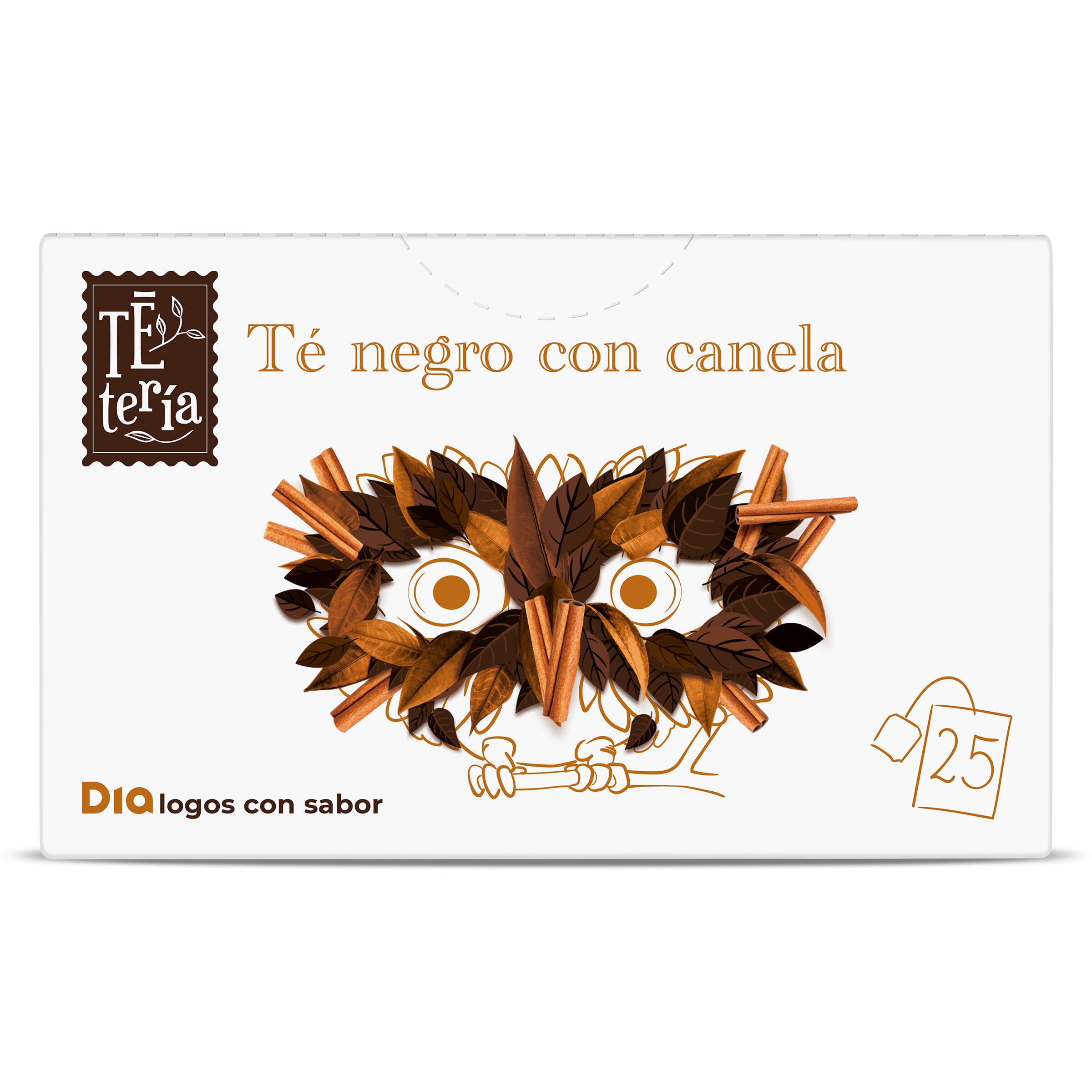 Té negro con canela Dia Tetería 25 unidades