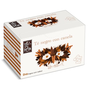 te negro con canela 25 unidades
